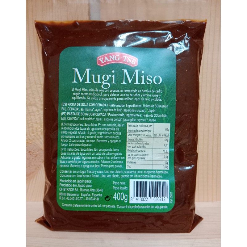 MUGI MISO CEBADA BOLSA TERRASANA