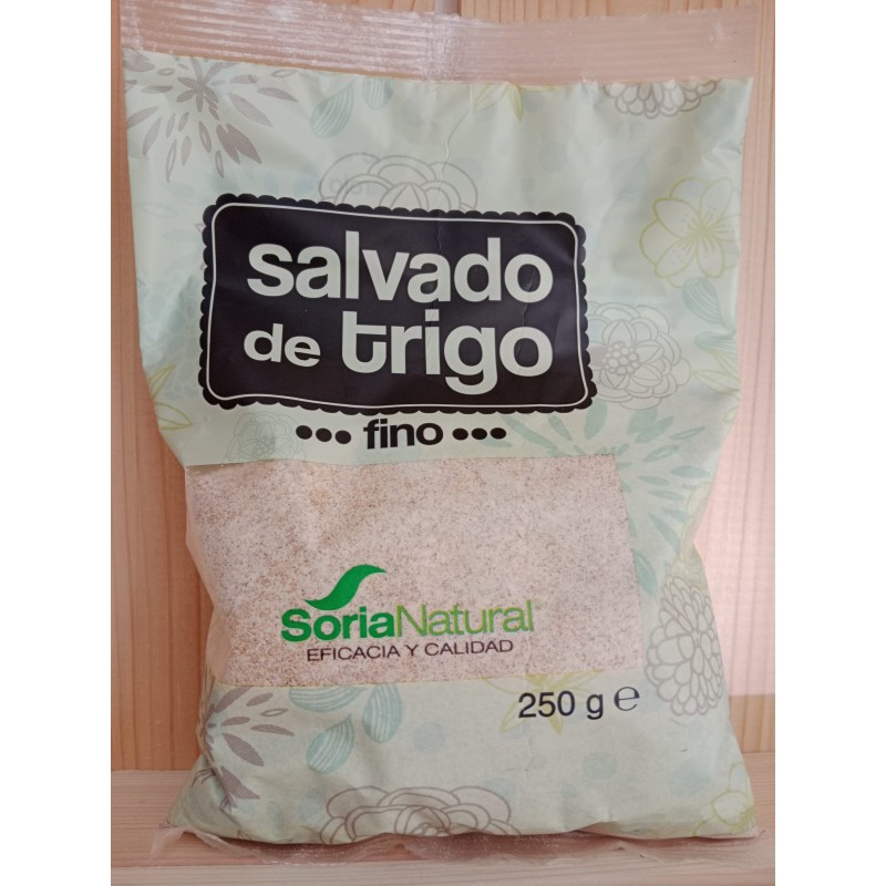 SALVADO DE TRIGO FINO 250GR SORIANATURAL