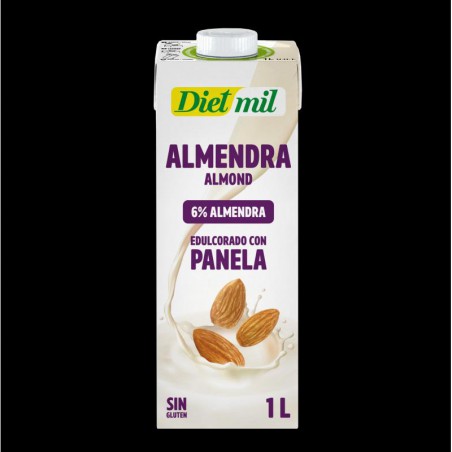 BEBIDA DE ALMENDRA SIN GLUTEN  DIETMIL 1L