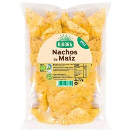 NACHOS MAIZ BIO 110GR BIOGRA