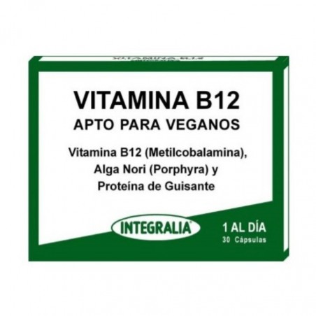 VITAMINA B12 30 CAPS. VEGANA INTEGRALIA