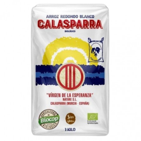 ARROZ SEMI SIN GLUTEN BIO 1kg CALASPARRA