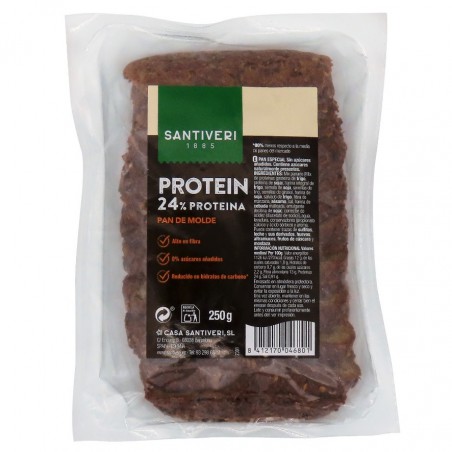 PAN DE MOLDE PROTEICO 250GR SANTIVERI