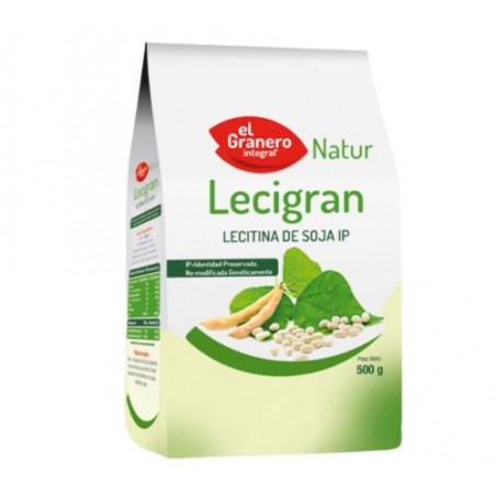 LECITINA DE SOJA GRANULADA IP BOLSA 500GR EL GRANERO