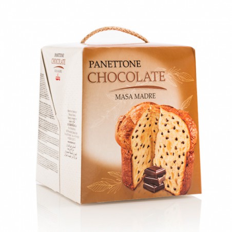 PANETTONE MASA MADRE CHOCOLATE 500GR