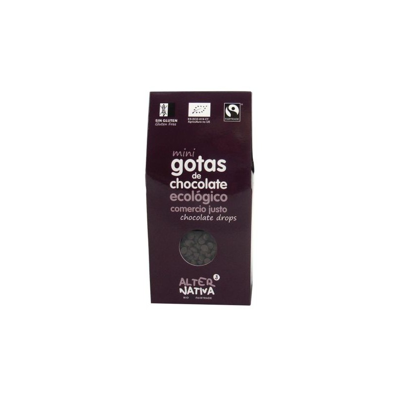 MINI GOTAS CHOCOLATE 48% ALTERNATIVA