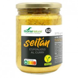 SEITAN ESPONJOSO AL CURRY...