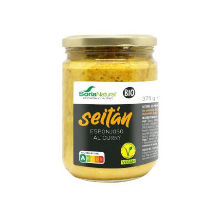 SEITAN ESPONJOSO AL CURRY 375GR SORIA NATURAL