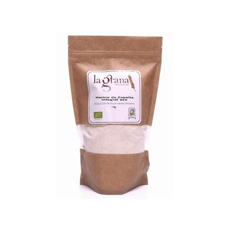 HARINA DE ESPELTA INTEGRAL ECO 1KG LA GRANA