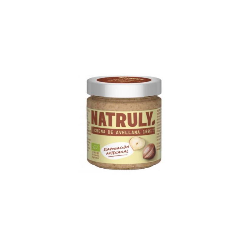 CREMA DE AVELLANA 100% 200GR NATRULY