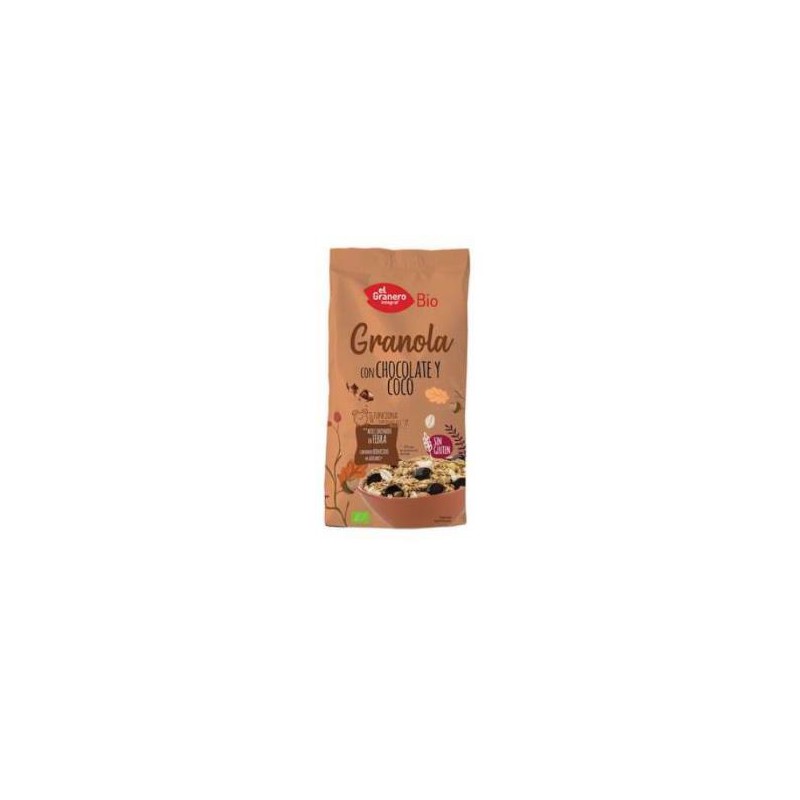 GRANOLA CON CHOCOLATE Y COCO 350GR BIO SG EL GRANERO