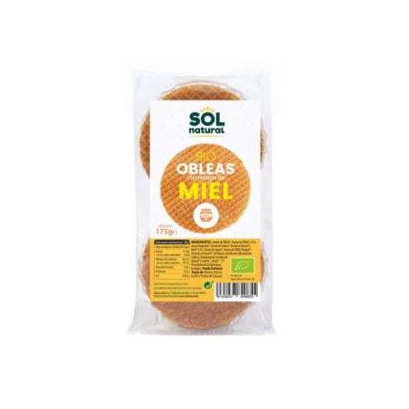 OBLEAS CON MIEL 175GR BIO SOLNATURAL